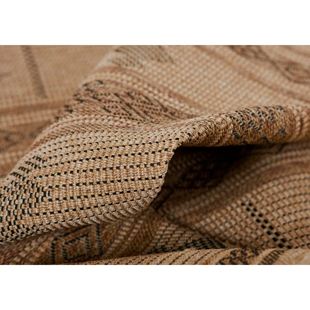 Momeni Contemporary Indoor/Outdoor Hampton Village Rug in Natural, 5'3" x 7' For Sale - Image 4 of 8