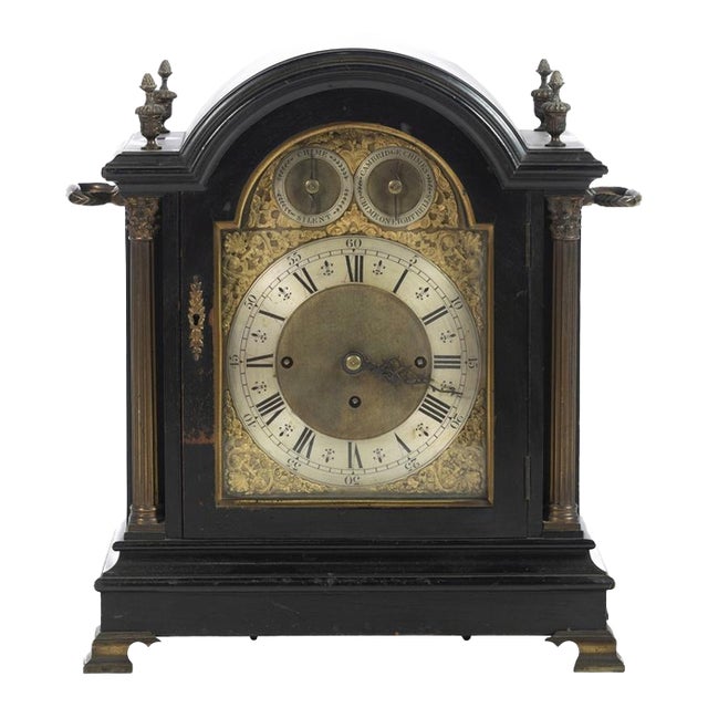 19th Century George III Table Clock For Sale