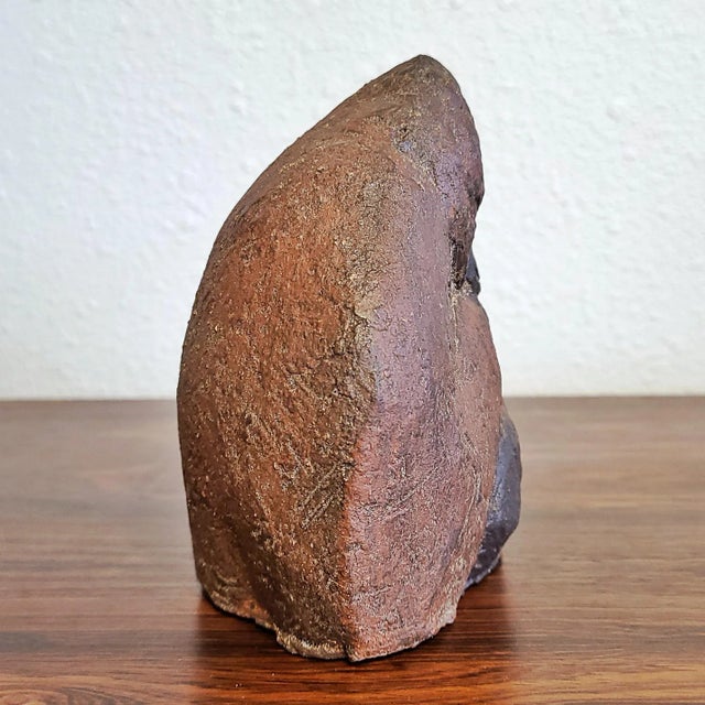 German Studio Pottery Gorilla Sculpture - Signed "A C" For Sale In Austin - Image 6 of 12