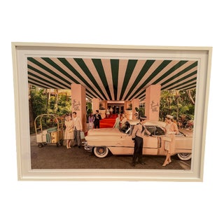 Gray Malin at the Beverly Hills Hotel Framed Photograph For Sale