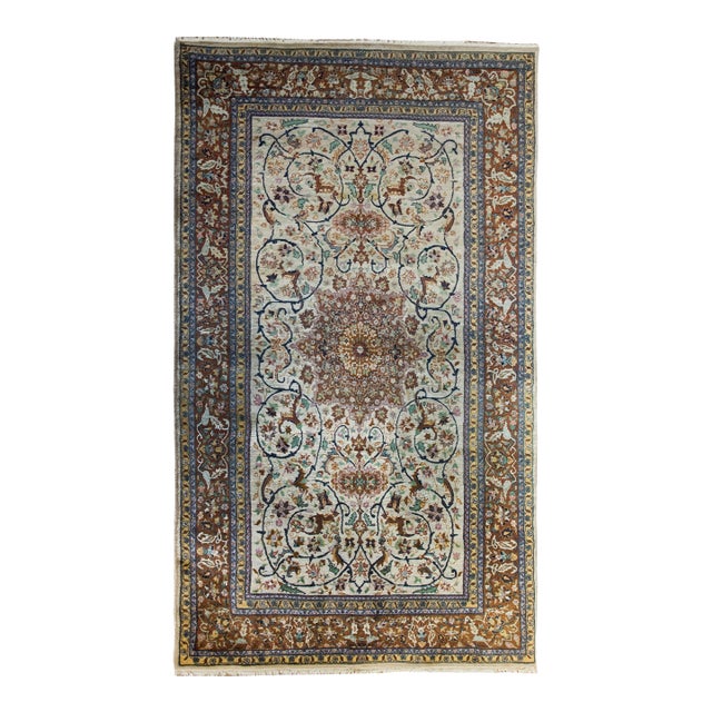 Vintage Persian Tabriz Rug For Sale