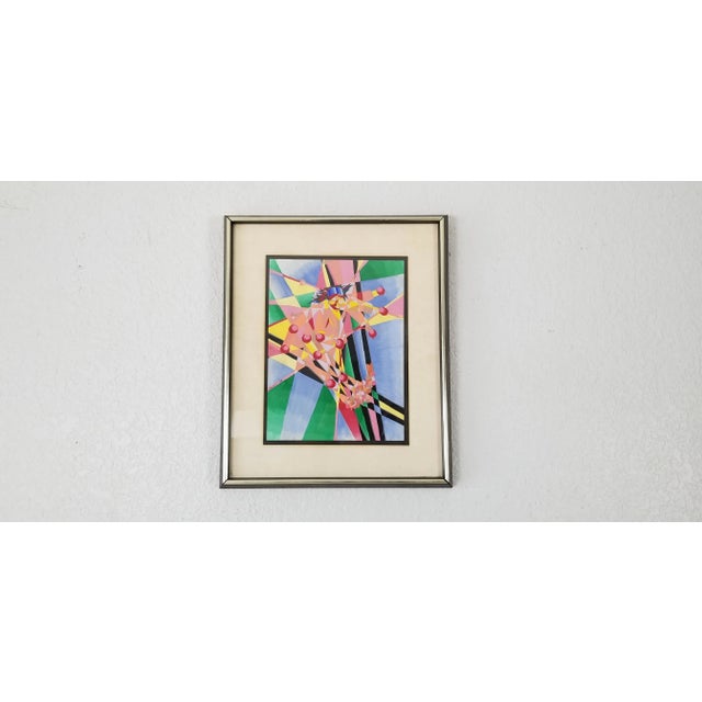 Postmodern 1977Ronnie Postmodern Geometric Abstract Painting/ Sold For Sale - Image 3 of 11