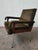 Mid-Century Velvet Armchair, 1980 For Sale - Image 9 of 9