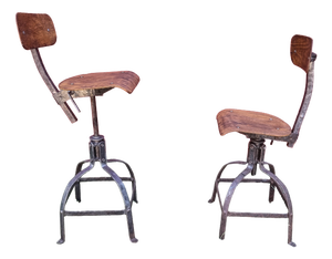 Vintage Chairs from Bienaise, 1950s, Set of 2