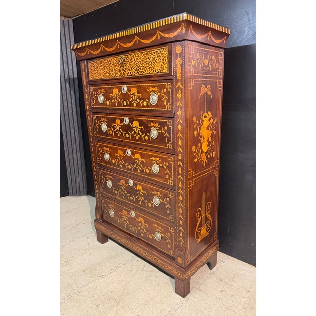 We are pleased to offer one of the finest Dutch Marquetry pieces of furniture we have owned. Dating to the mid 18th...