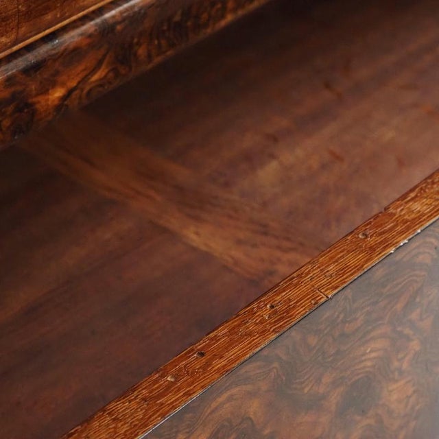 Louis-Philippe Walnut Chest of Drawers with Marble Top, 1850s For Sale - Image 8 of 18