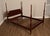 High Quality American Made Solid Mahogany Queen Size Four Poster Bed By Henkel Harris, Crafted In Traditional Form...