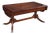 Late 20th Century Bombay Company Mahogany Drop Leaf Duncan Phyfe style Coffee Table Console For Sale