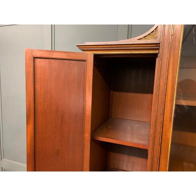Wood Neo Classical Display Cabinet by Waring & Gillow, 1905 For Sale - Image 7 of 18