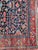 1920s NORTHWEST PERSIAN HERIZ VILLAGE CARPET Century Old Indigo-Ground Organic Wool & Dyes 8.9 x 11.9 For Sale - Image 13 of 17