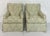 Textile 1980s Pair of "Colefax" Swivel Lounge Chairs & Ottoman Made in the Usa by Pearson For Sale - Image 7 of 18