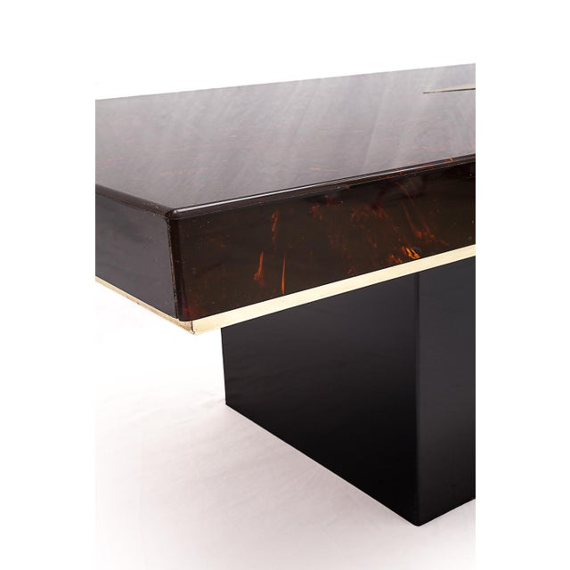 1970s Coffee Table attributed to Eric Maville, 1970s For Sale - Image 5 of 9
