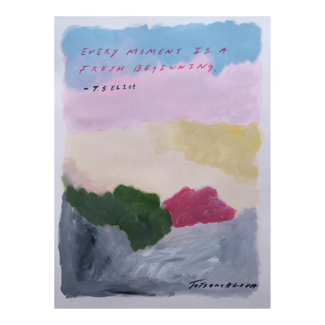Every Moment Is a Fresh Beginning - A2 Limited Edition Print by Tatiana Alida For Sale