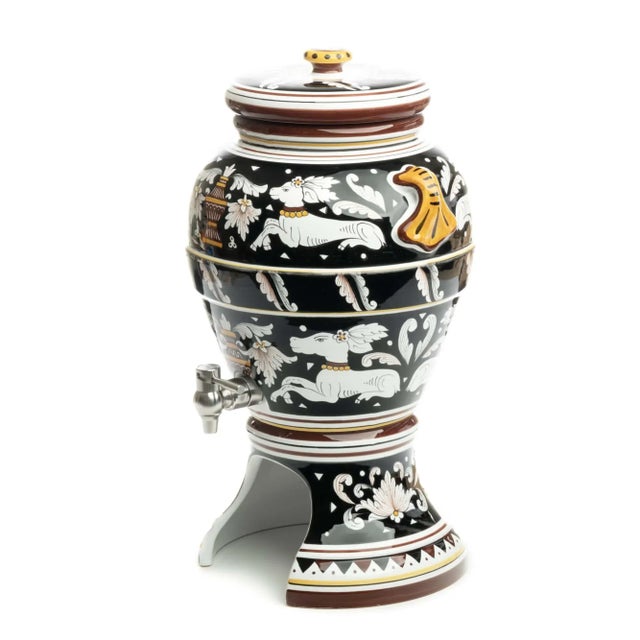 Traditional Siena Beverage Dispenser For Sale - Image 3 of 6