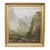 Lg Hudson River School Oil on Canvas Western Mountain Landscape Painting C1890 For Sale