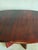 Brown Extendable Rosewood Oval Dining Table Cross Pedestal Mid-Century Modern 1970s For Sale - Image 8 of 11