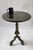 Metal Bronze End Table, Marble Top - 27"h For Sale - Image 7 of 7