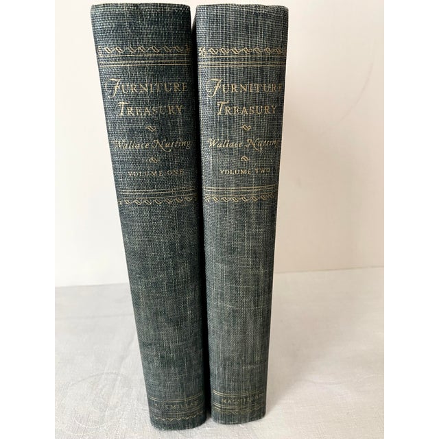 Mid 20th Century Furniture Treasury by Wallace Nutting - 2-Volume Hardcover Book Set Macmillan 1948 For Sale - Image 11 of 18