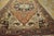 Antique Persian Serapi rug, size: 8'5" x 12'6". Antique Serapi Floral Medallion Hand Knotted Pile Rug, Circa Date: 1890s....