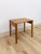 This lovely vintage MCM teak end table made in Denmark is a clean and well-crafted Danish modern accent find. The warm...