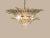 Mid-Century Modern Murano Glass Chandelier Palm Opal – Style 1970s/1980s For Sale - Image 3 of 5