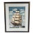1990s Needlepoint of Old Ship For Sale