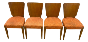 Chairs by Jindřich Halabala, Former Czechoslovakia, 1960s, Set of 4