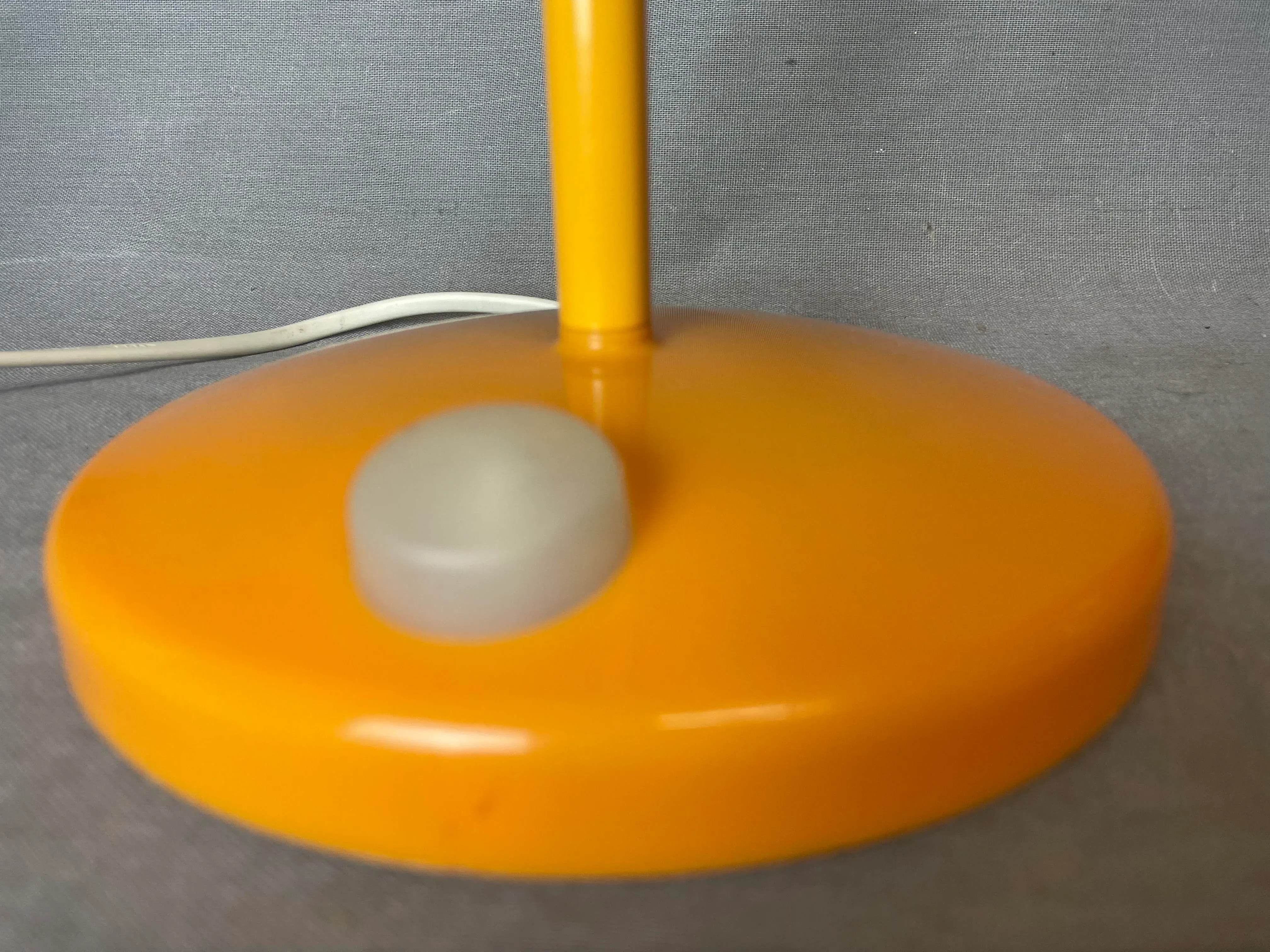 Gooseneck Orange Table Lamp by Henrik Preutz for Ikea, 1990s