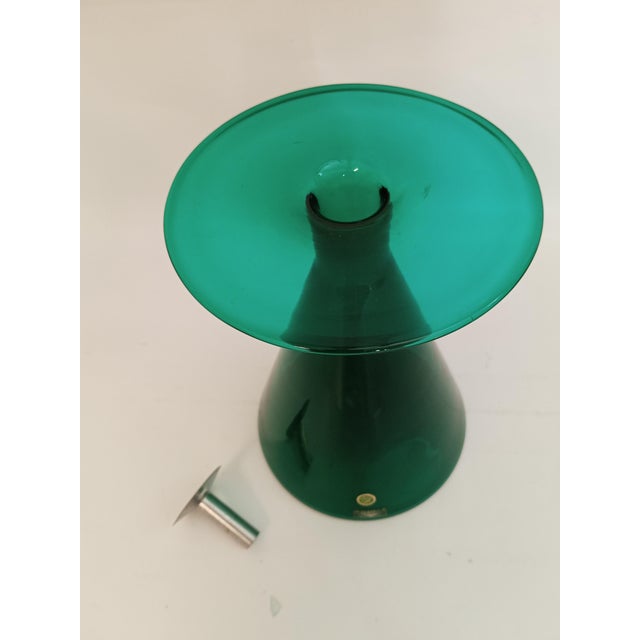 Glass Vase by Gino Vistosi, Murano, 1960s For Sale - Image 4 of 7