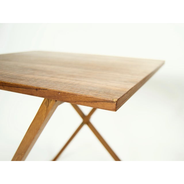 Illum Wikkelso Teak Folding Tables Set For Sale - Image 11 of 13