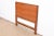 Frank Lloyd Wright Taliesin Mahogany Twin Headboard, Newly Restored For Sale - Image 12 of 12