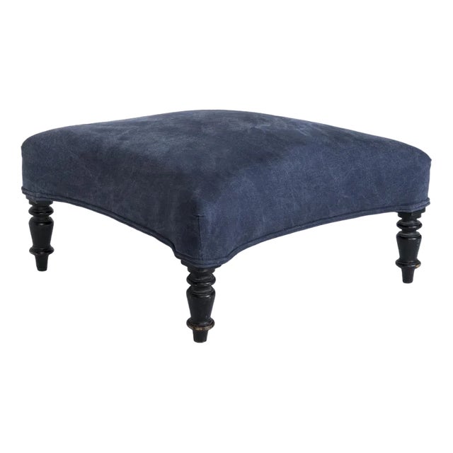 19th Century Napoleon III Style Stool or Foot Bench For Sale