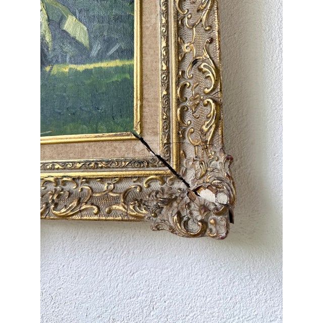 Carlos Padron, Landscape Composition, 1979, Oil Painting on Canvas, Framed For Sale - Image 12 of 18