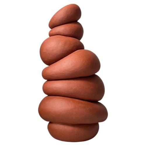 Modder Holding It Together Ceramic Sculpture by Françoise Jeffrey For Sale - Image 10 of 10