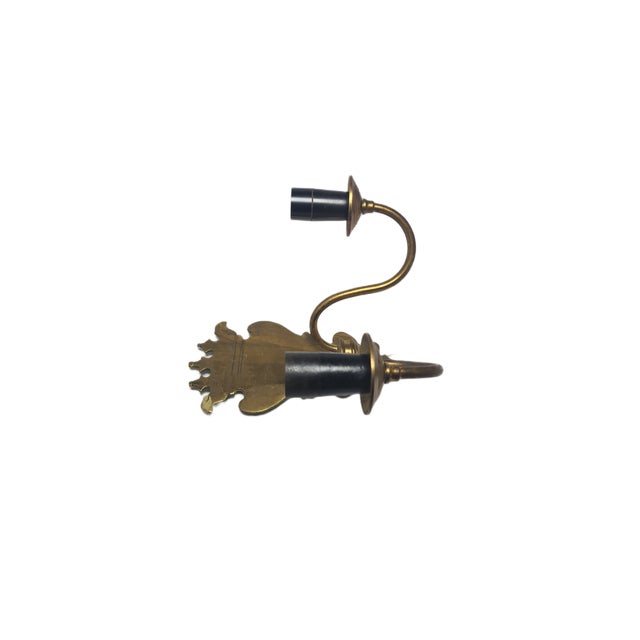 2-Armed Wall Lamp, Poland, 1970s For Sale - Image 4 of 10