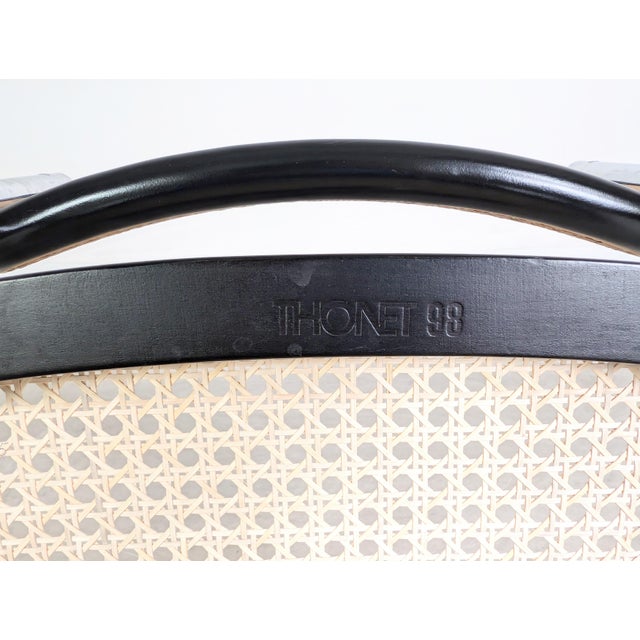 Viennese Cane S32 Cantilever Chair by Marcel Breuer for Thonet For Sale - Image 10 of 11