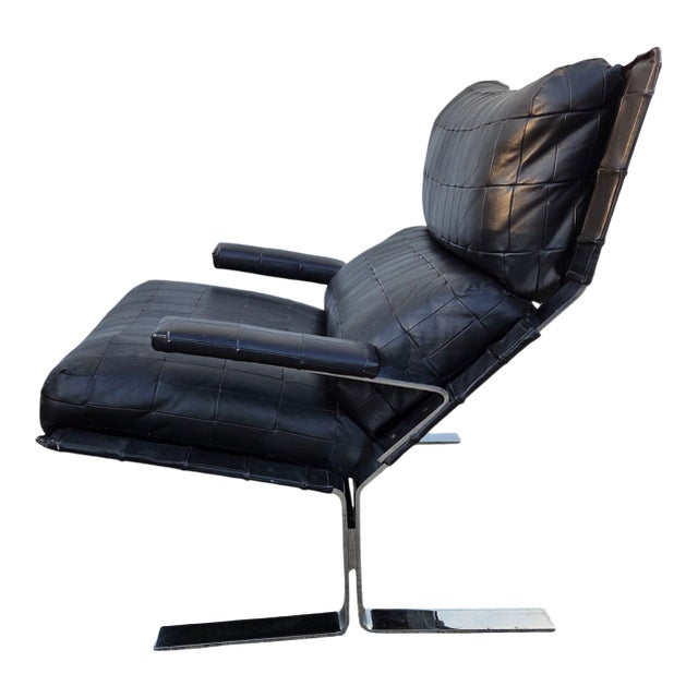 Late 20th Century Lounge Chair Armchair Attributed to Richard Hersberger Pace For Sale