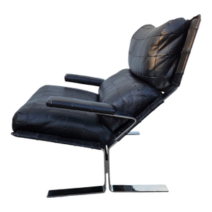 Late 20th Century Lounge Chair Armchair Attributed to Richard Hersberger Pace