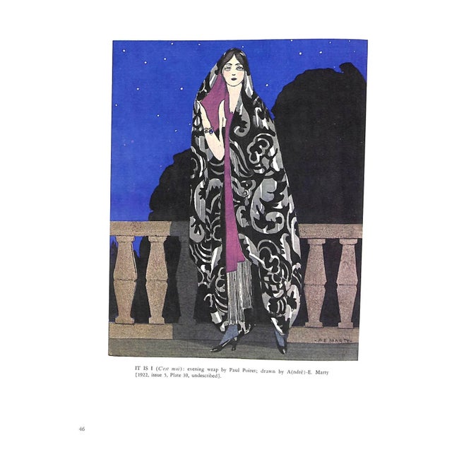 "French Fashion Plates in Full Color From the Gazette Du Bon Ton (1912-1925)" 1979 Lepape, Georges For Sale - Image 4 of 11