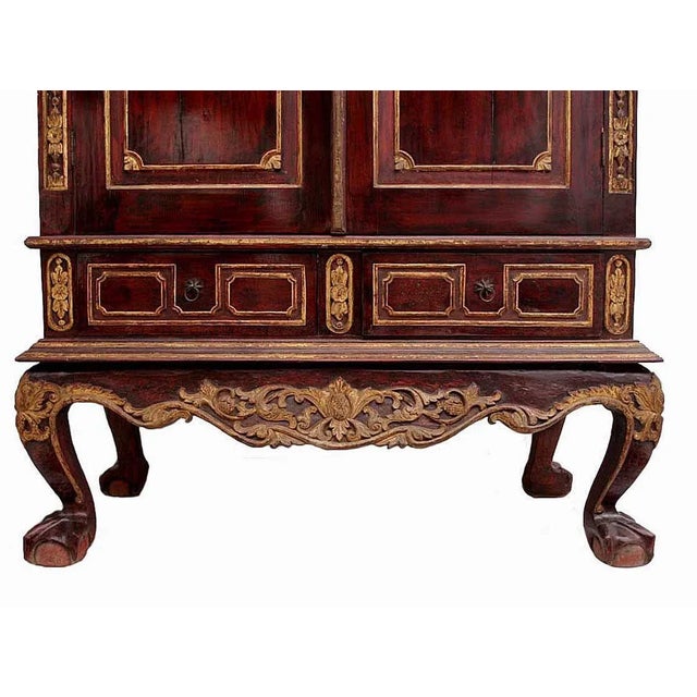 Early 20th Century Dutch Colonial Cabinet For Sale - Image 4 of 10