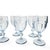 Mid 20th Century Libbey Gibraltar Misty Blue DuraTuff Goblets Set of 7 For Sale - Image 13 of 15