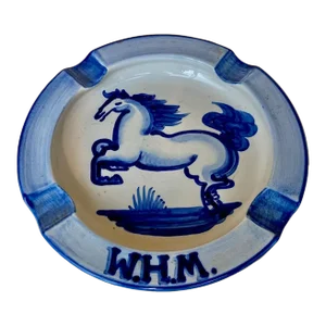 Late 20th Century M. A. Hadley Ashtray