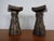 Large Brutalist Bronze Candleholder, 1960s, Set of 2 For Sale - Image 16 of 16