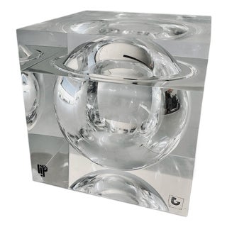 Bombo Ice Bucket by Studio TG for Guzzini, Italy, 1970s For Sale