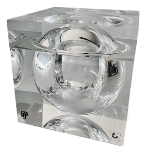 Bombo Ice Bucket by Studio TG for Guzzini, Italy, 1970s