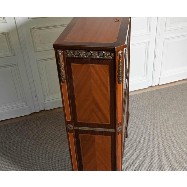 1940s Vintage Swedish Drybar Cabinet, 1940s For Sale - Image 5 of 15