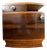 Art Deco Walnut Bedside Table, Poland, 1930s For Sale