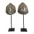 Art Nouveau Antique Bavarian Sequin Mounted Hats- A Set of 2 For Sale - Image 3 of 5