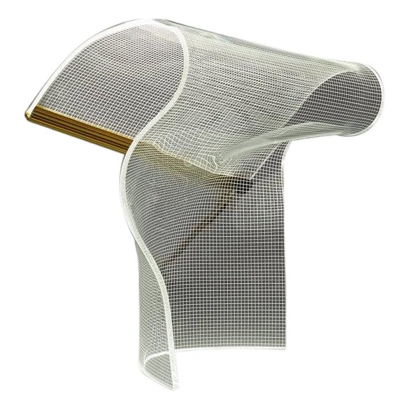 Golden Gweilo Song Table Lamp by Parachilna For Sale