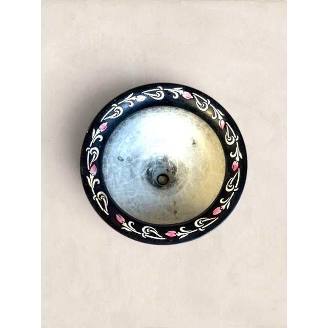 Black Antique English Shelley “Carnation” Black Art Nouveau Footed Jardinière For Sale - Image 8 of 9